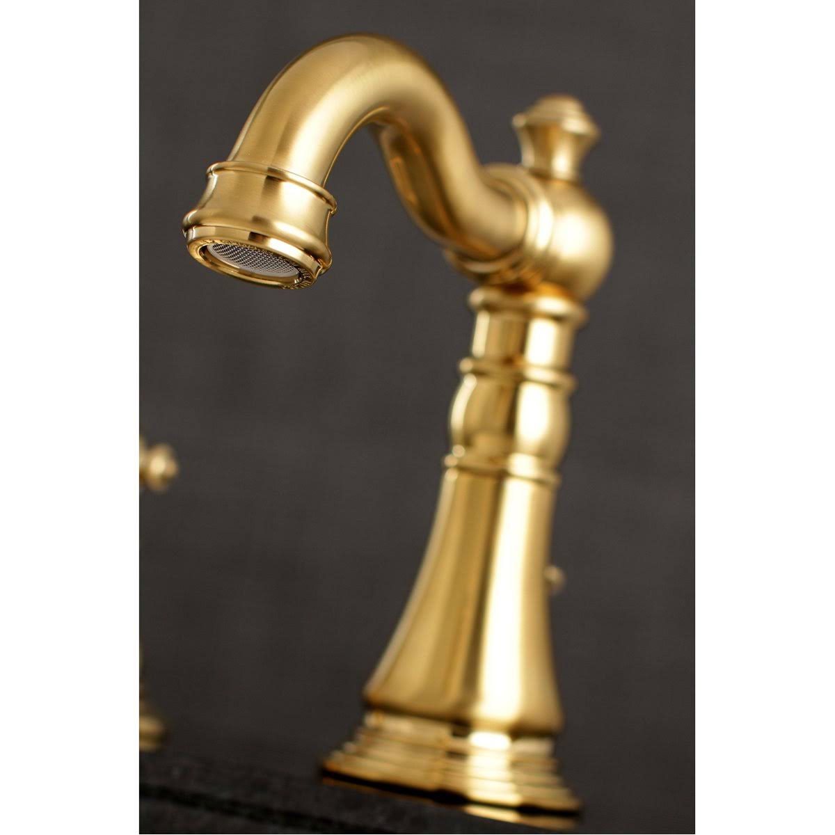 Kingston Brass Fsc1979acl American Classic Widespread Bathroom Faucet, Polished Nickel