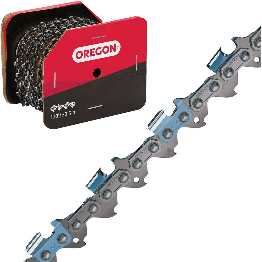 Oregon DuraCut DuraCut Chainsaw Chain, Length 100 ft, Chain Pitch 0.325 in, Chain Gauge 0.058 in, Model M21BPX100U