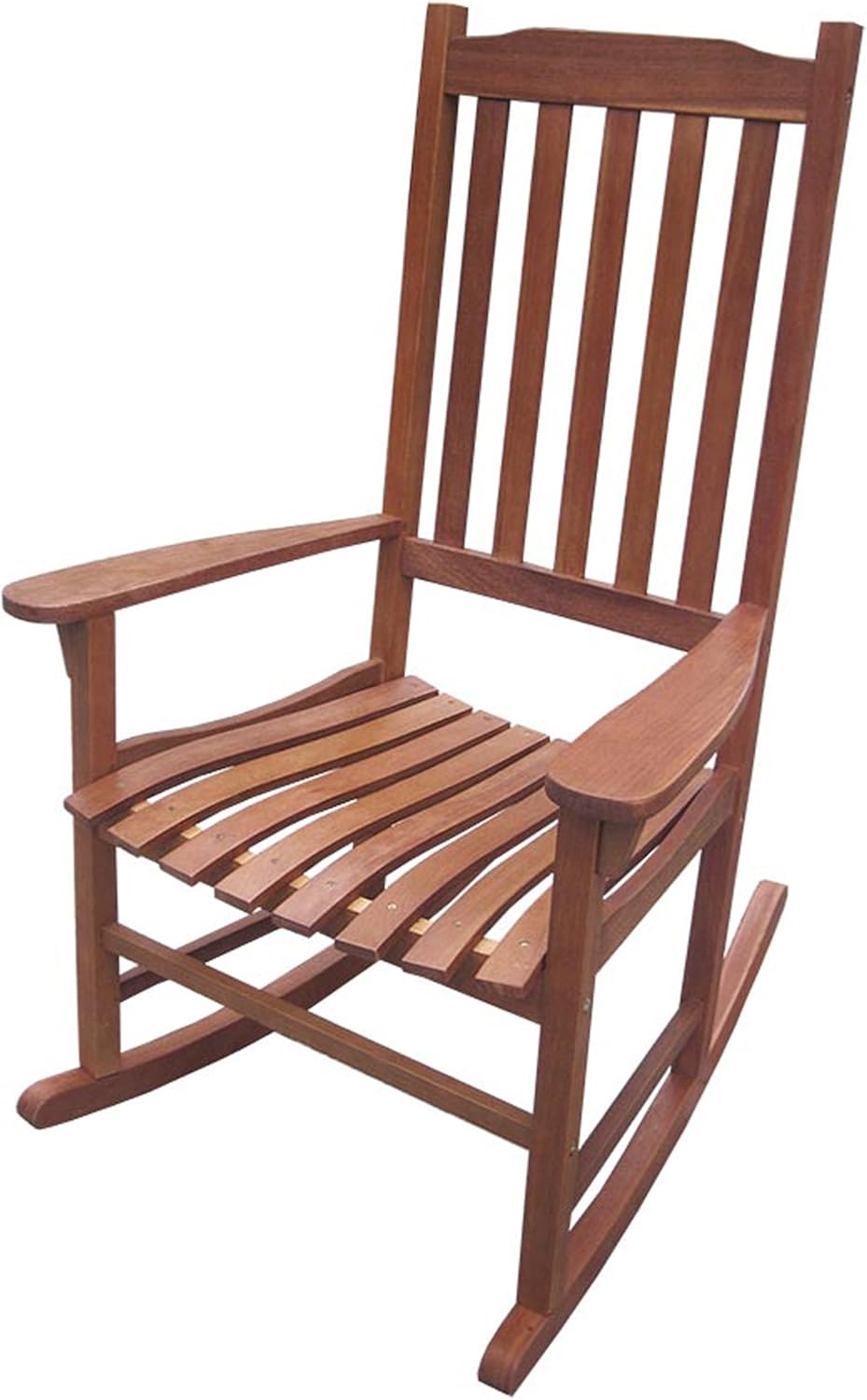 Merry Garden - White Porch Rocker/Rocking Chair Acacia Wood