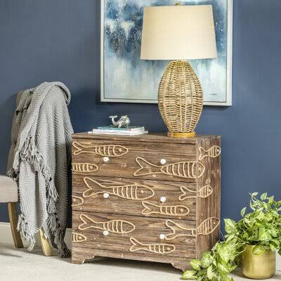 Folden 3 Drawer Accent Chest Breakwater Bay