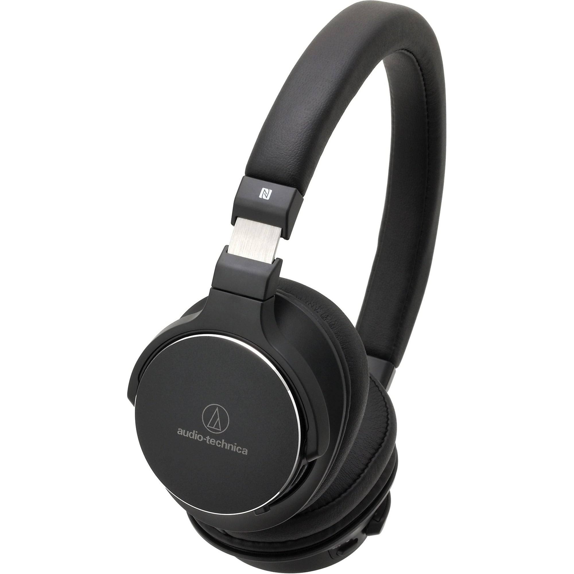 Audio-Technica Ath-sr5btbk Wireless On-Ear High-Resolution Audio Headphones- Black