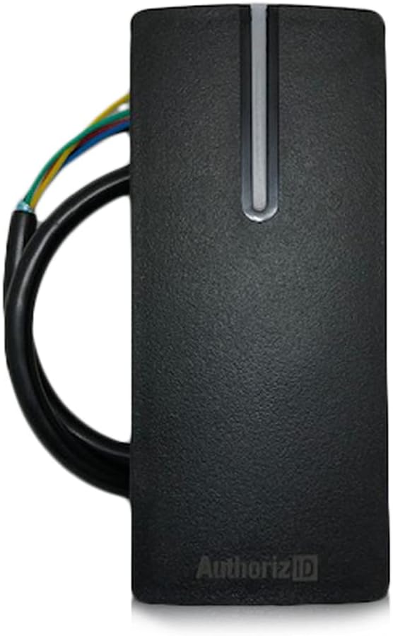 Panopticon Tech AID-301D Standard 26 Bit 125KHz H10301 Wiegand AuthorizID Mullion Mount Card Reader Scanner Sensor. Compatible with The vast Majority of Access Control Systems. Pack of 2