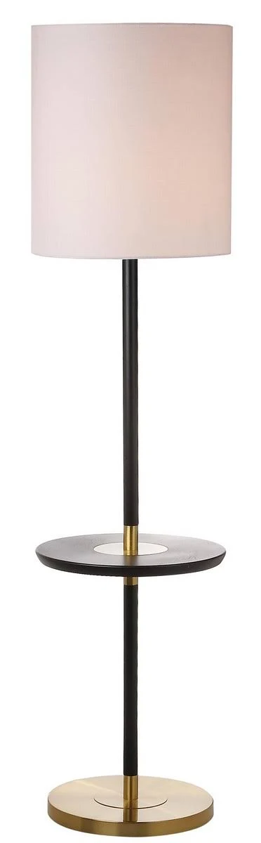 Safavieh Janell 65x22 End Table Floor Lamp - Black