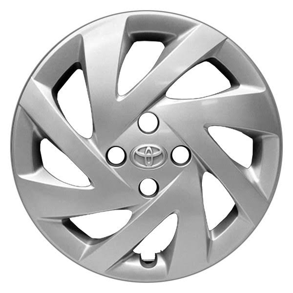 Replace FWC61177U20 15x22 8 Spiral-Spoke Silver Wheel Cover