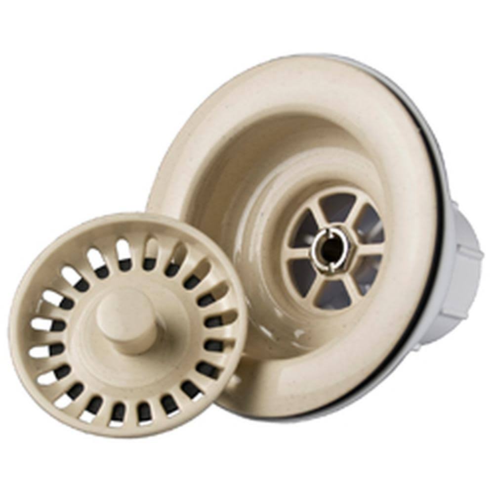 Mountain Plumbing BWSTUG/MLB Decorative Plastic Universal Basket STRAINER for Granite Sinks - Matte Lava Black