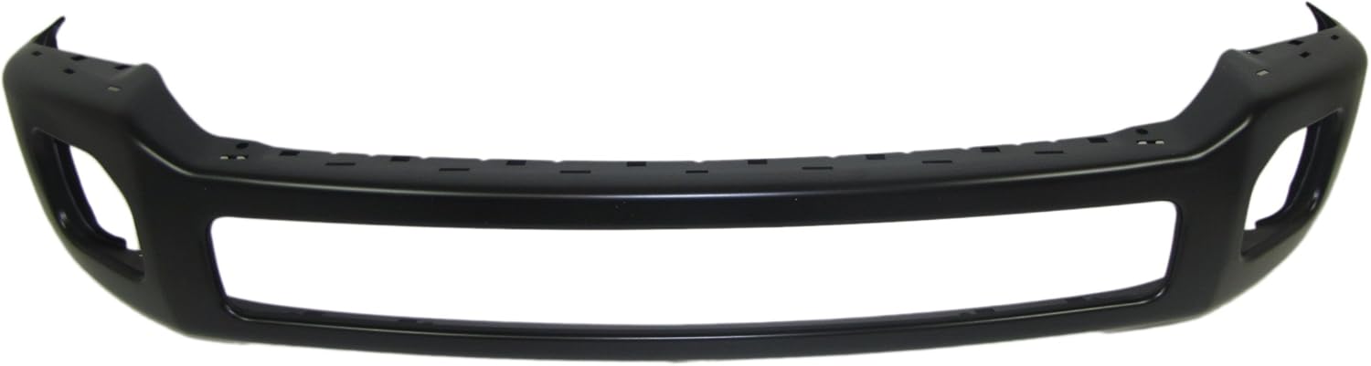 FOR 2011-2016 FORD SUPER DUTY F250 F350 FRONT BUMPER FACE BAR BLACK PAINTED (WITHOUT BUMPER END HOLE) FO1002417