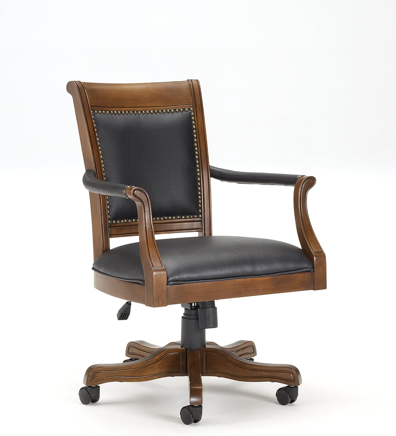 Hillsdale Furniture Kingston Square Game Chair, Black