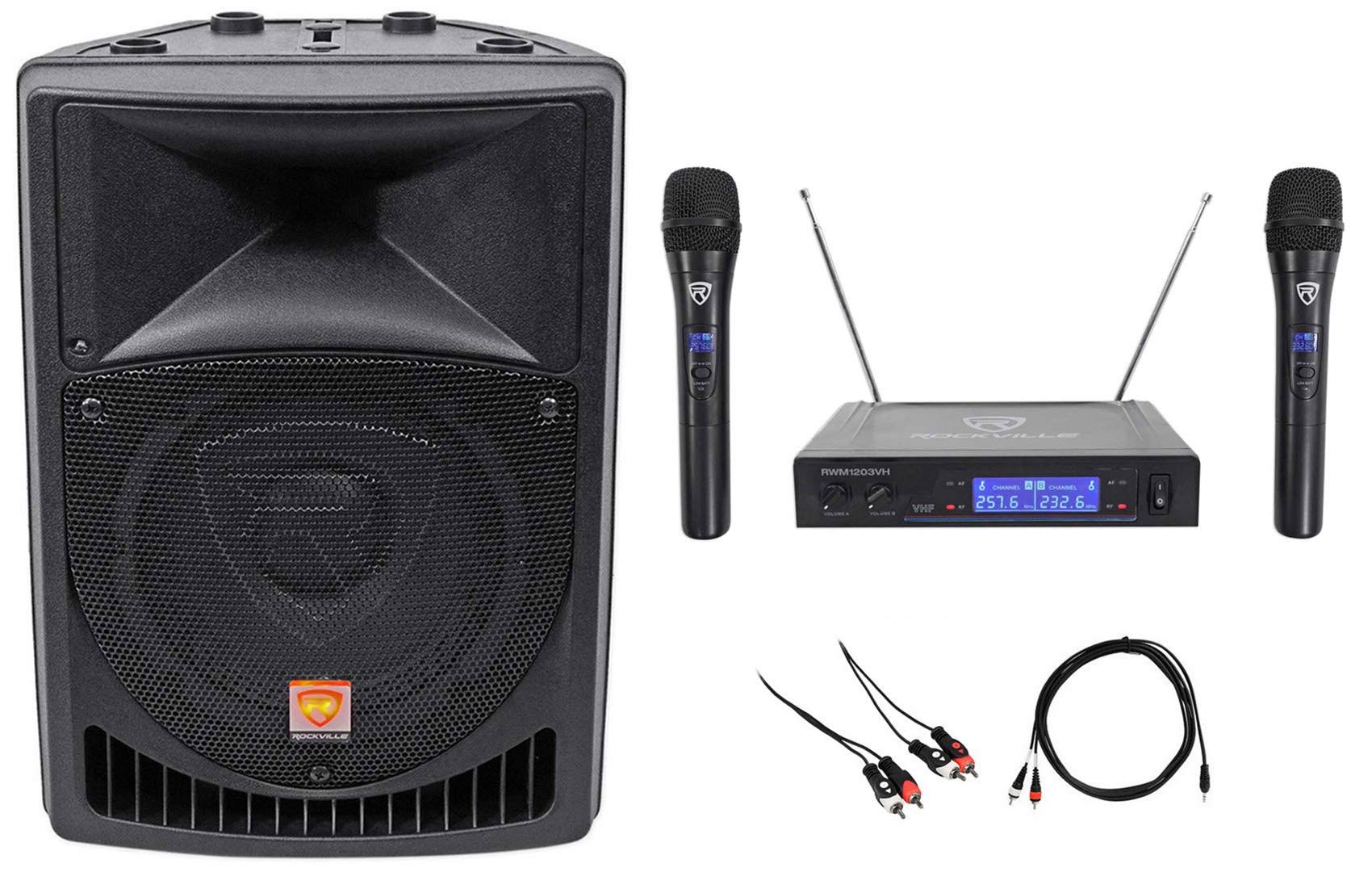 Rockville Powered 8x22 Pro Karaoke machine/system 4