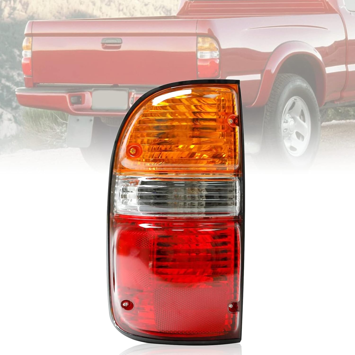 Tail Light Lamp Driver Side - Compatible with 2001-2004 Toyota Tacoma TO2800139 8156004060 Pickup Truck
