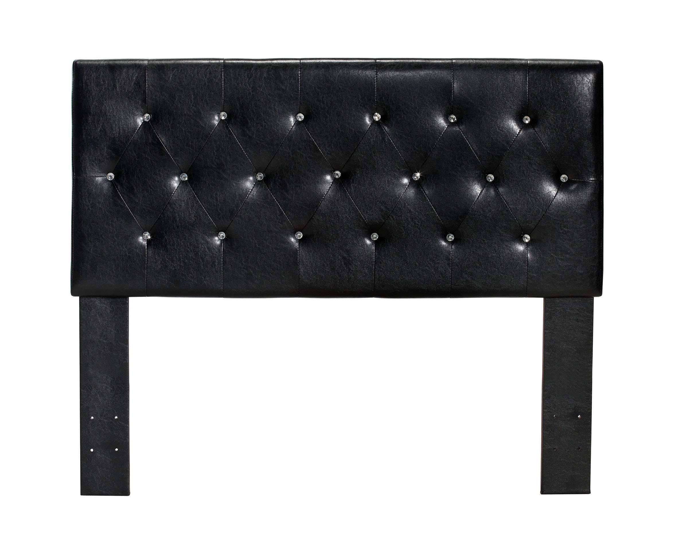 Furniture of America Velen II Black Twin Headboard
