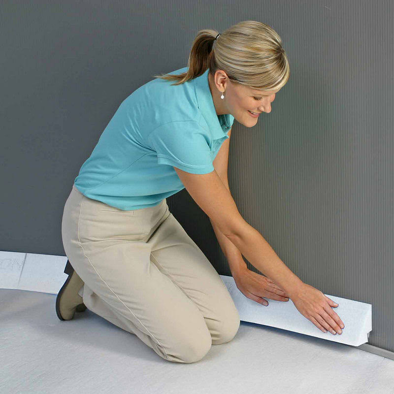 Blue Wave 48 in. Peel and Stick Above Ground Pool Cove (16 Pack)