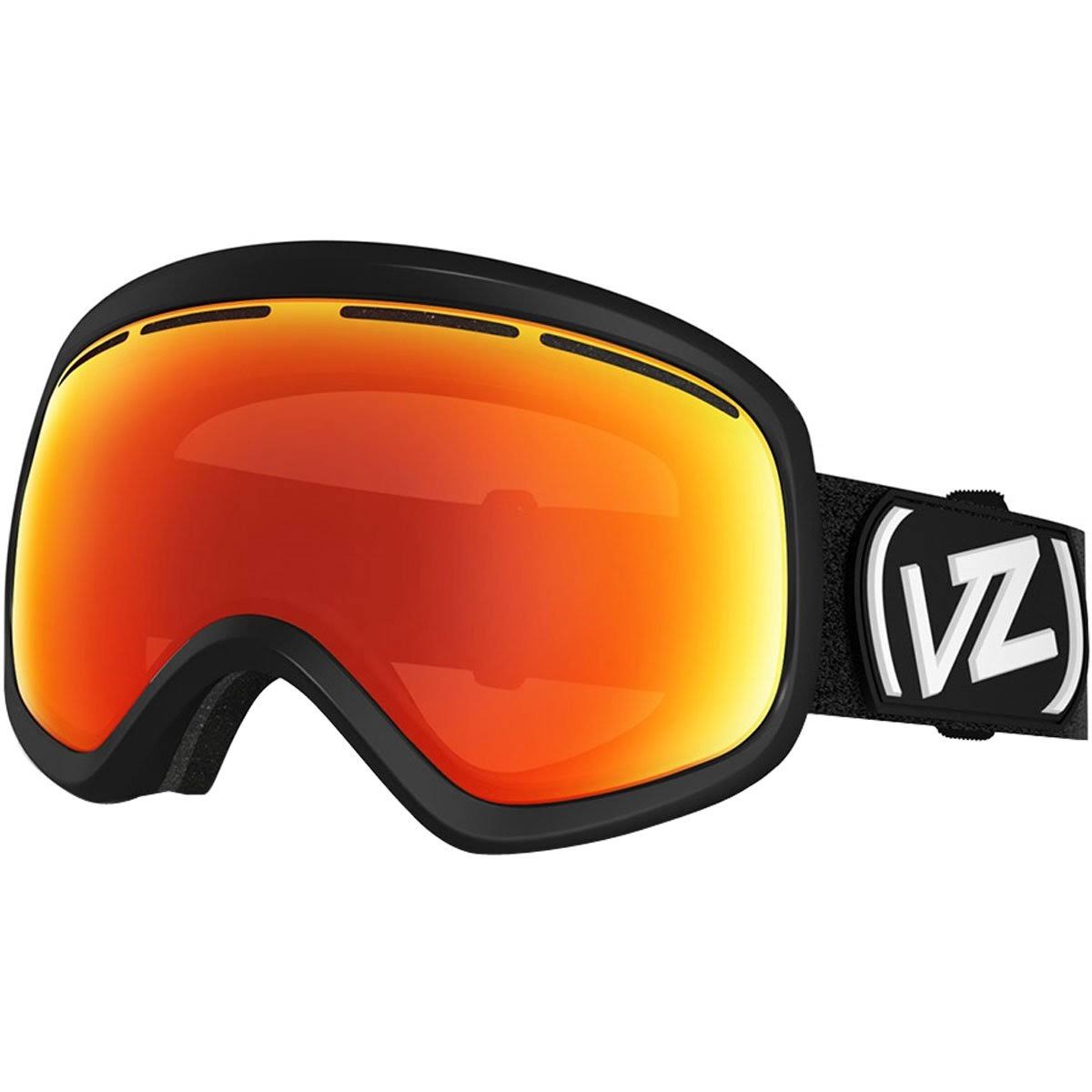 VonZipper Skylab Goggles Black Satin Fire Chrome Lens