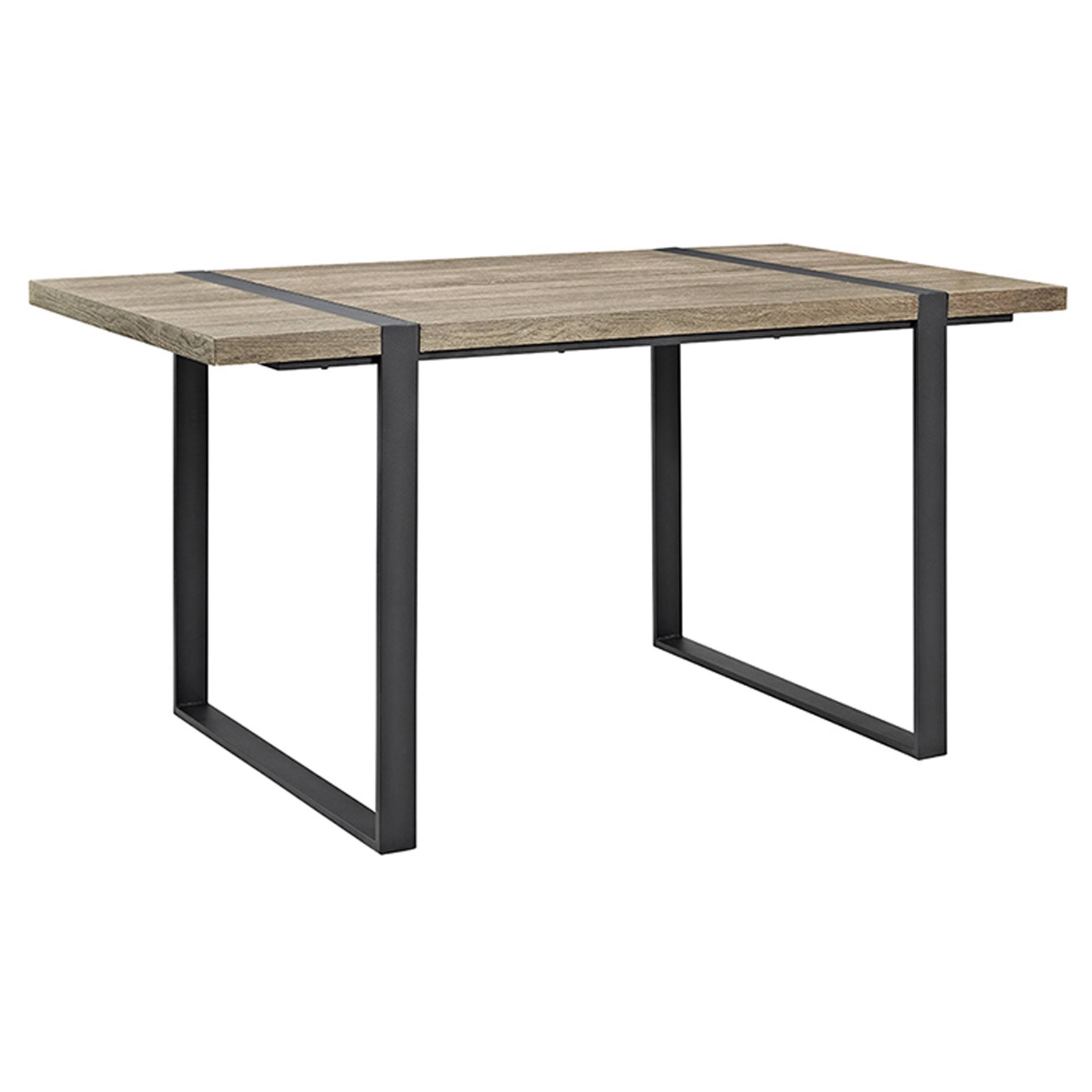 60 Urban Blend Dining Table Driftwood Brown Saracina Home