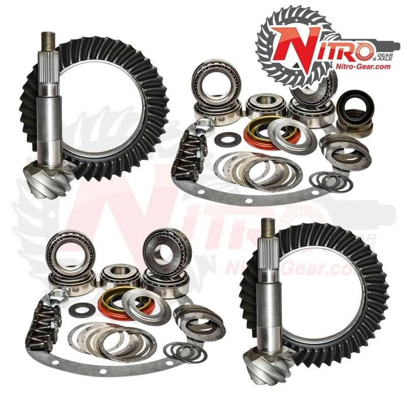 Nitro Gear u0026 Axle 97-06 Jeep Wrangler TJ w/ Dana 44Rear Gear Package Kit Nitro Gear and Axle 5.13