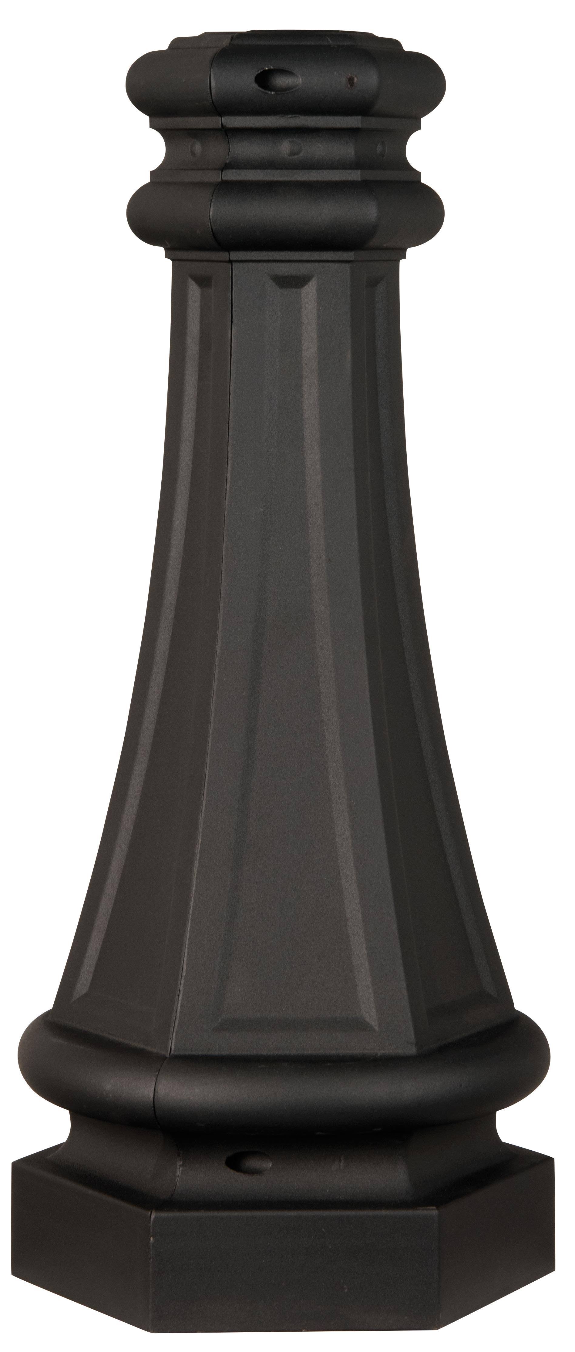 Craftmade ZWRAP Outdoor Post Wrap Accessory Matte Black