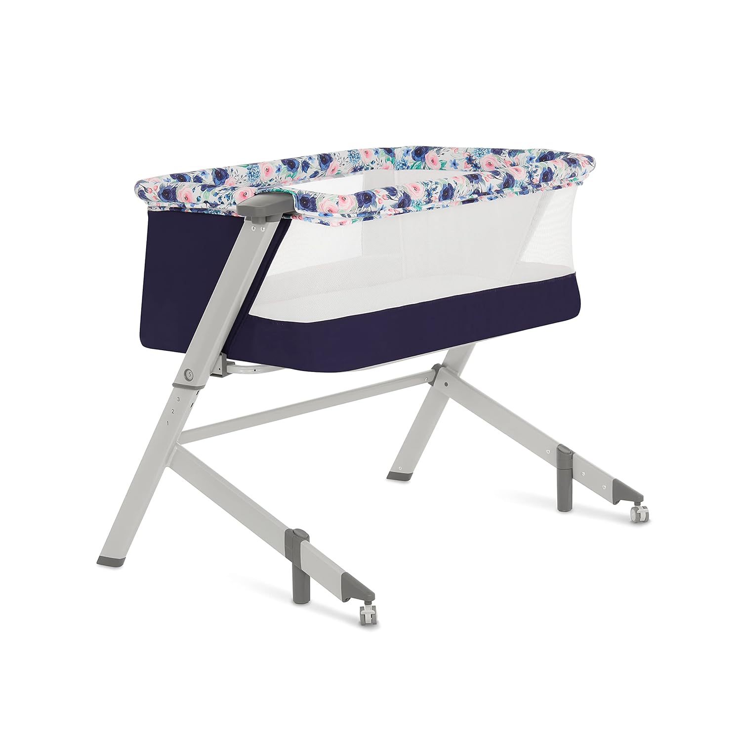 Dream On Me Flora Bassinet | Compact & Modern, Moroccan White