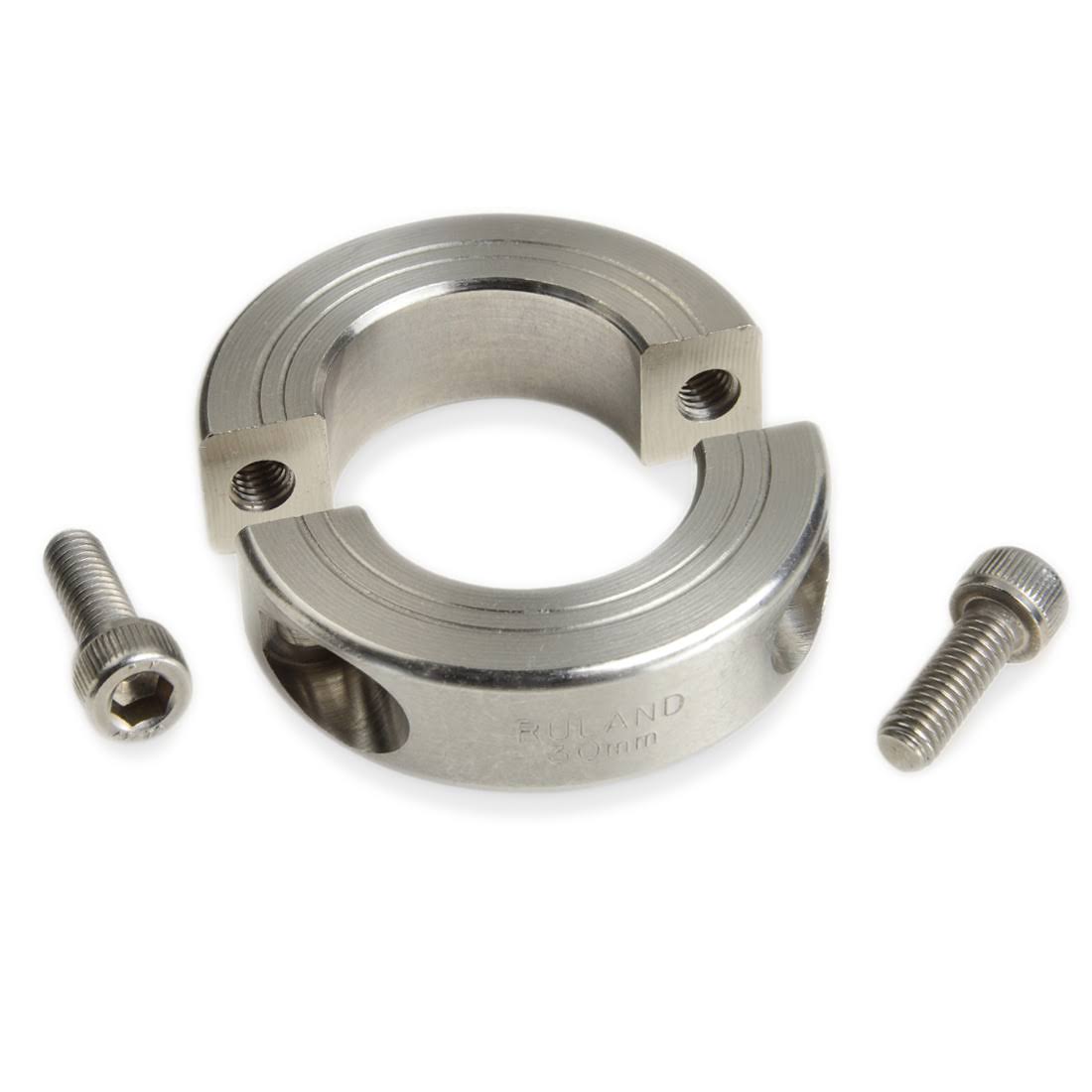 Ruland Manufacturing MSP-31E-SS Shaft Collar,clamp,2Pc,1-15/16 In,303