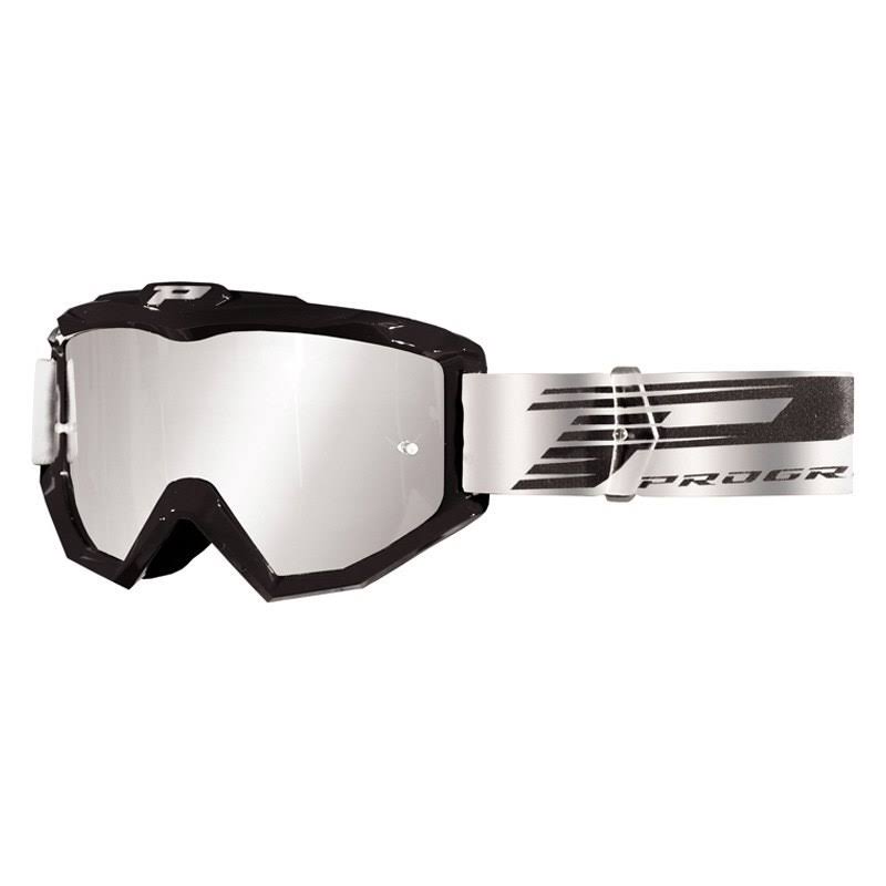 Pro Grip 3201FL-19BKSV PG 3201 fl Atzaki Goggles (Black/Silver)