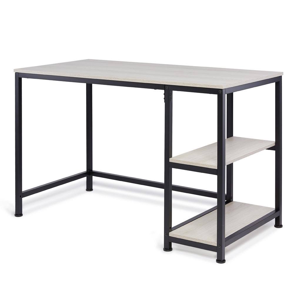 Macia Desk Sand u0026 Stable Color: Light Maple