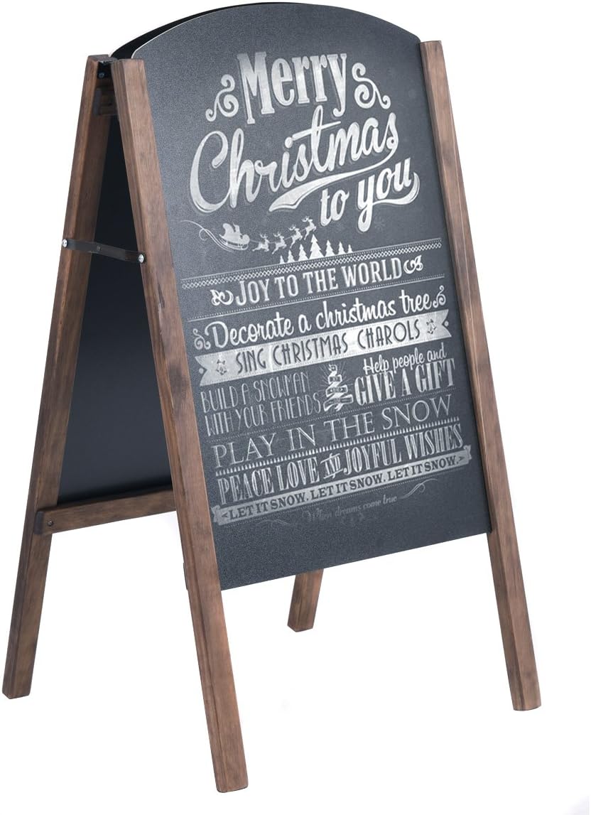 GOFLAME A-Frame Chalkboard 18 x 31.5