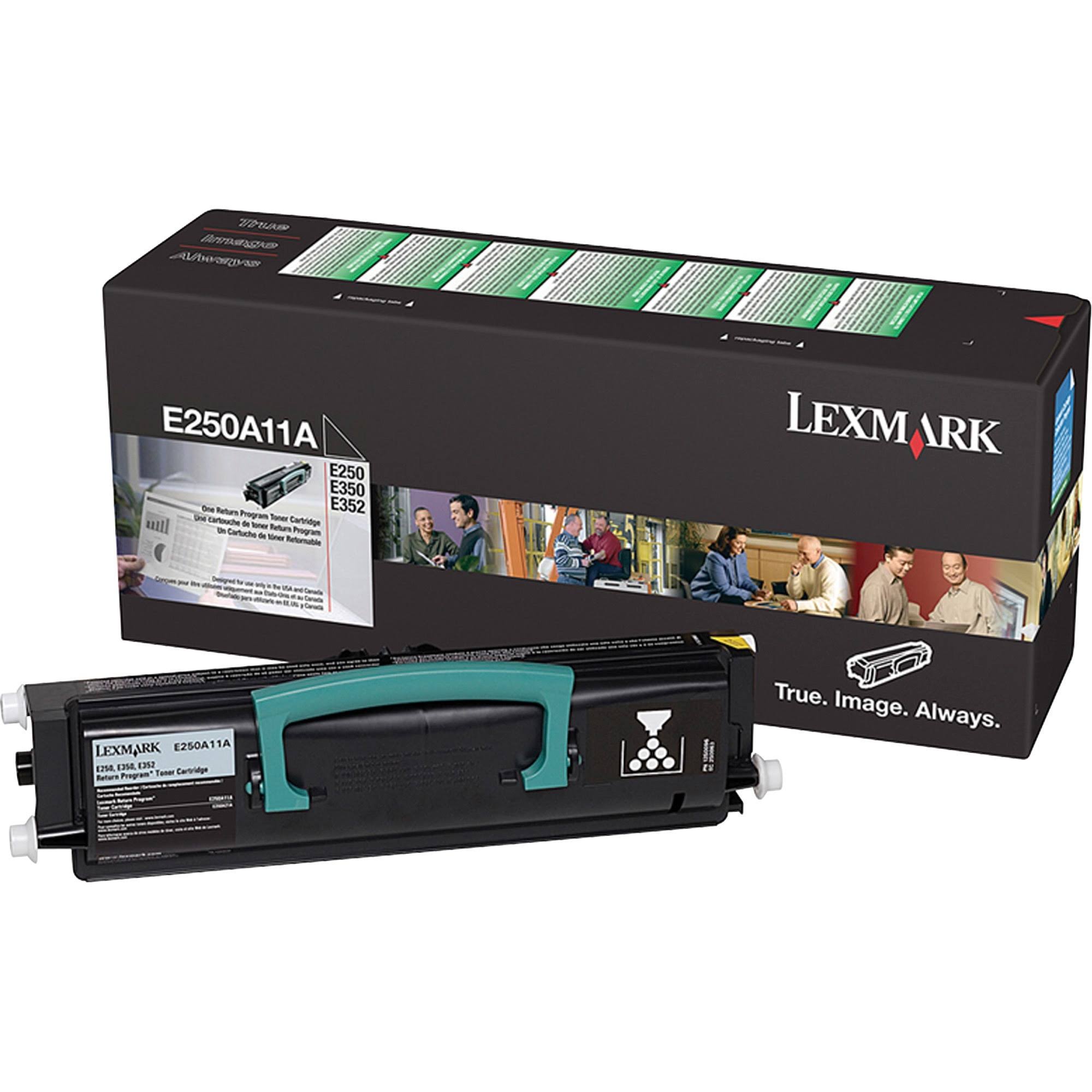 Lexmark E250A11A Black Toner Cartridge