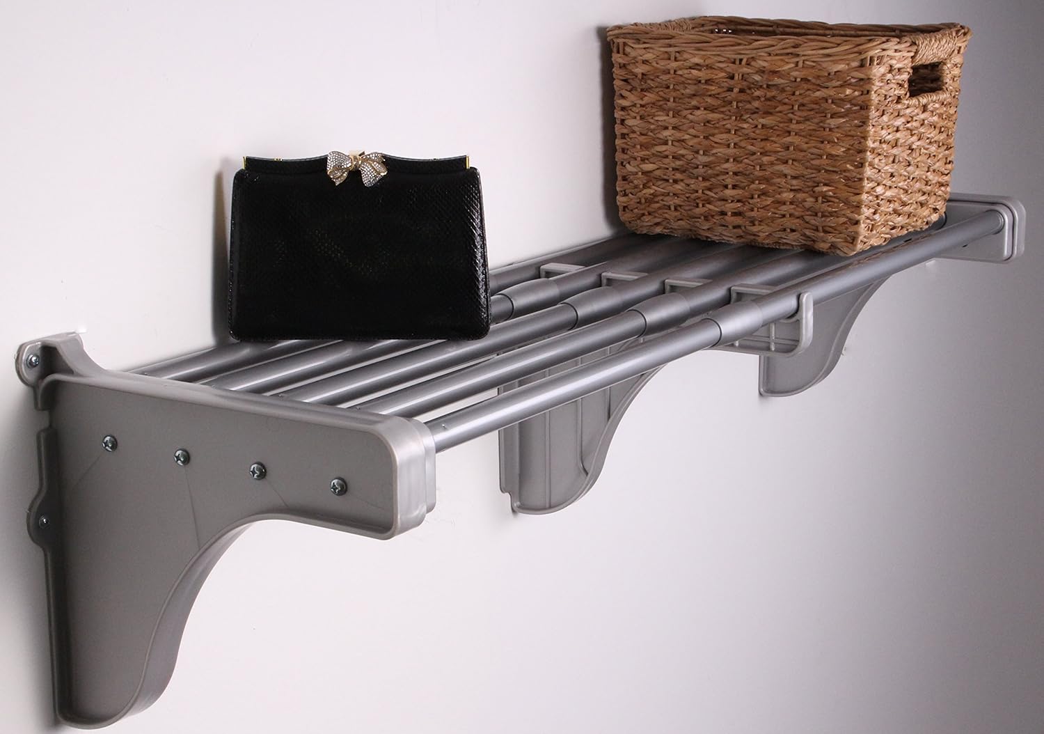 EZ Shelf - DIY Expandable Shelf (NO Hanging Rod), 21.5