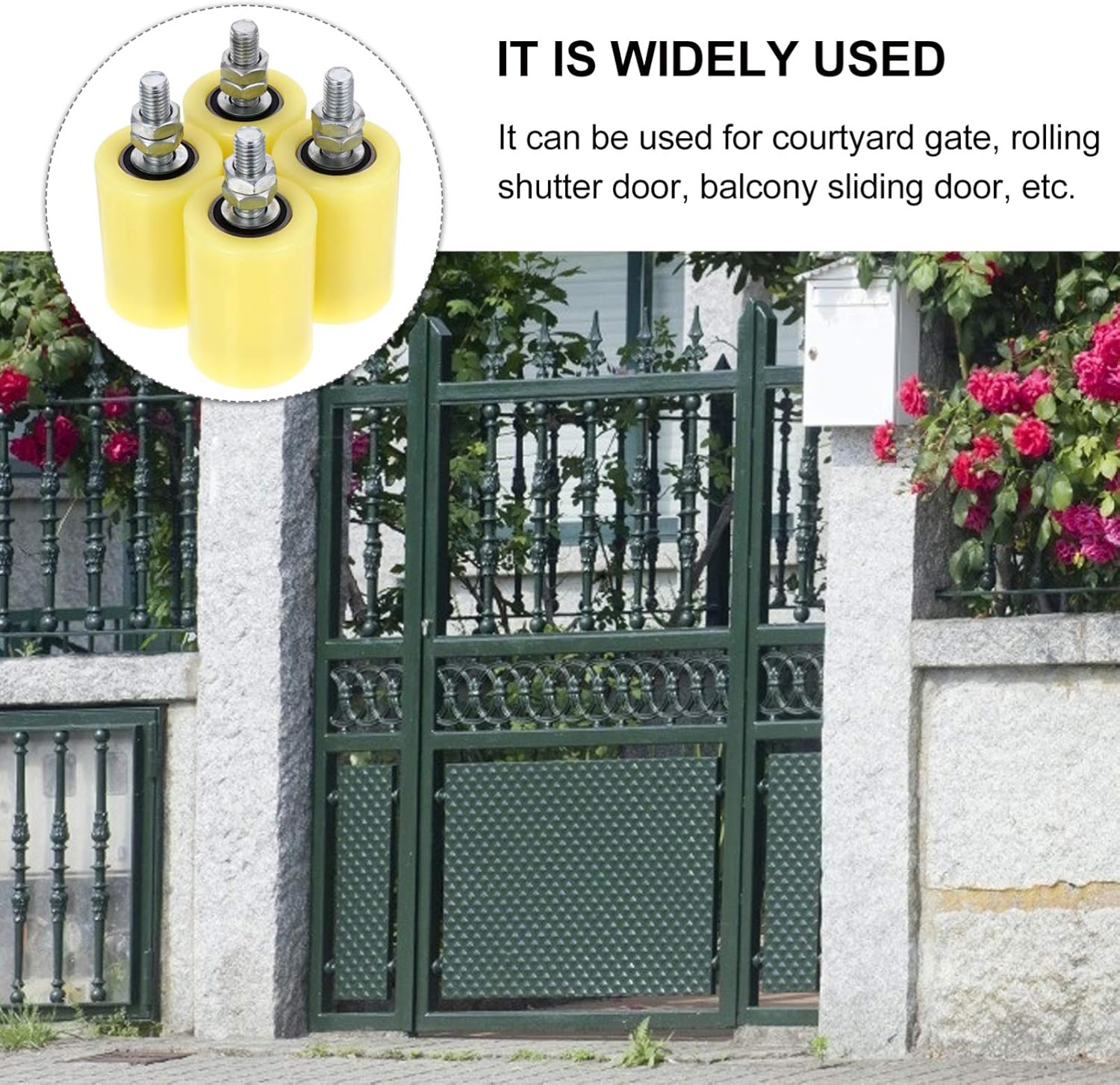 TEHAUX Slide Gate Guide Roller 4