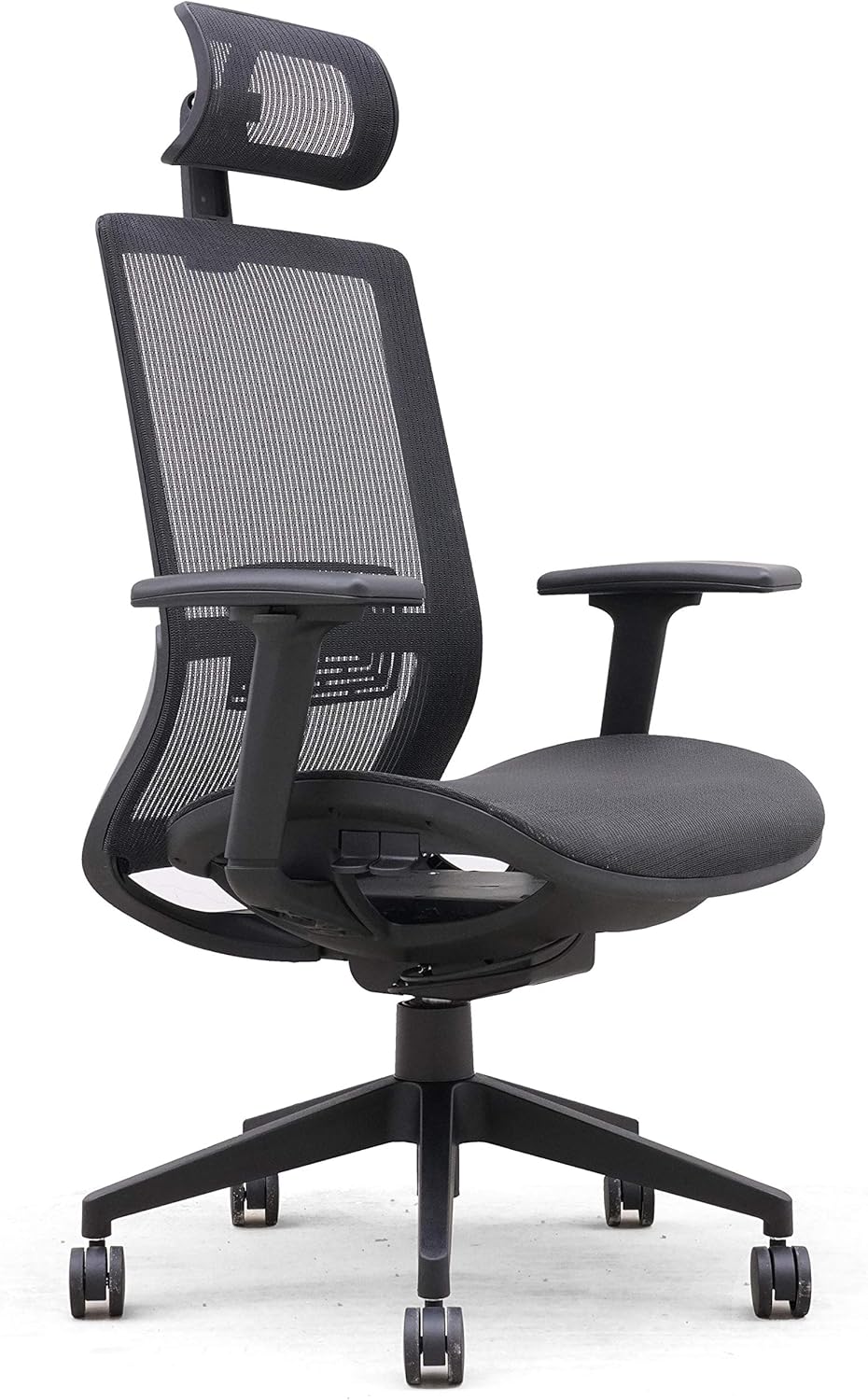 Lorell Mesh Task Headrest Chair, 49