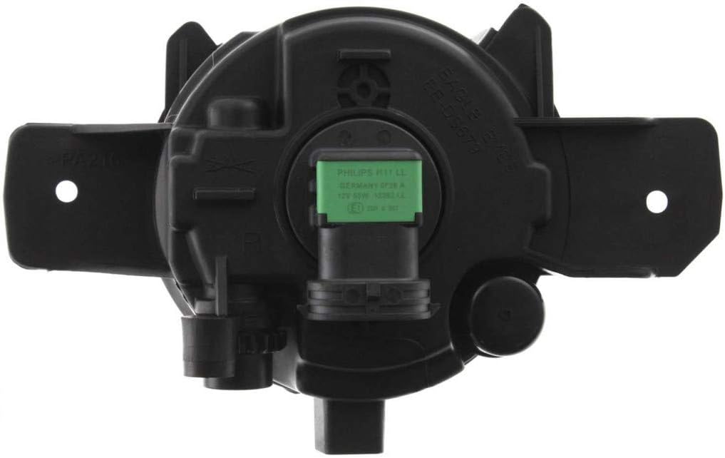 For 2011 Infiniti G37 Pair Driver and Passenger Side Fog Light CAPA Certified With Bulbs Included NI2592122 NI2593122 - Replaces 26155-9B91C 26150-9B91C ;for Coupe/Conv