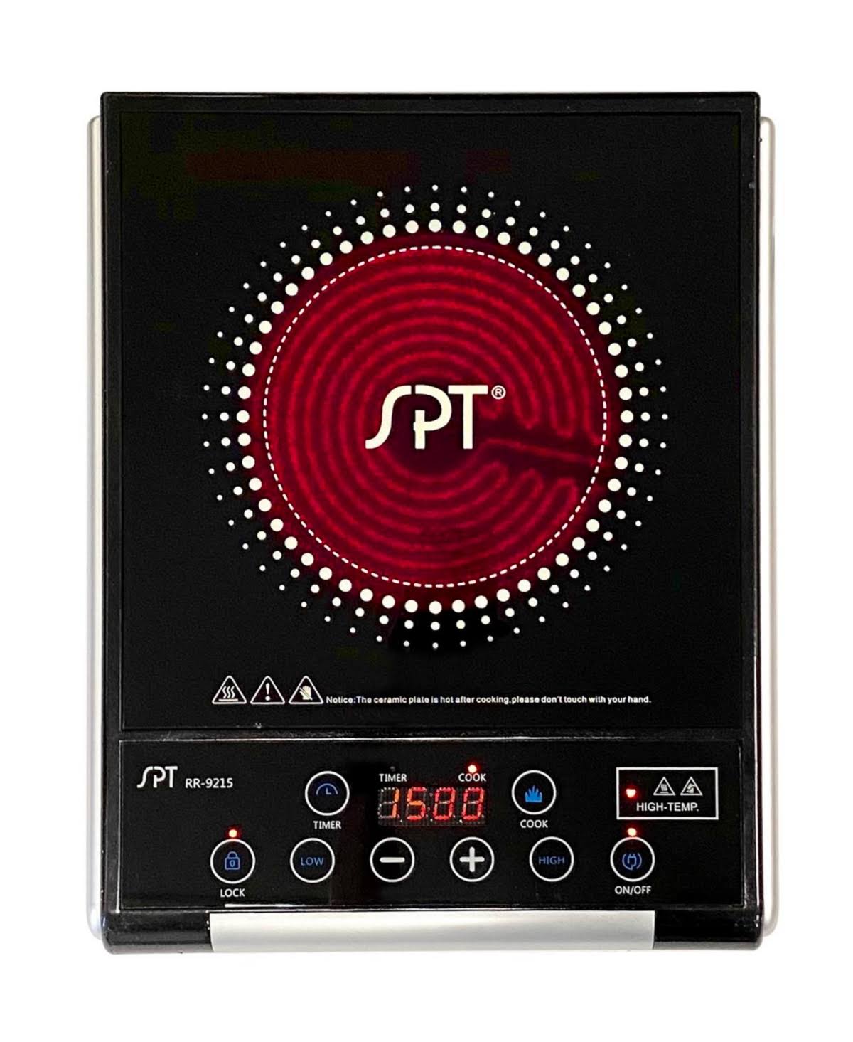 Sunpentown Micro-Computer Radiant Cooktop, Black
