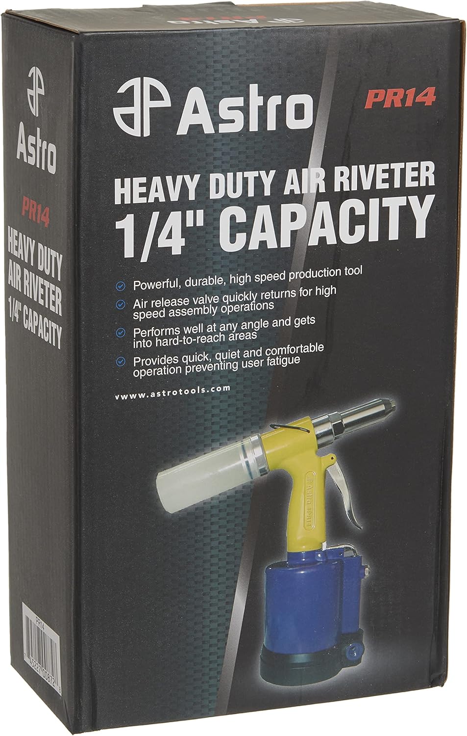 Astro Pneumatic Tool PR14 Air Riveter - 3/32