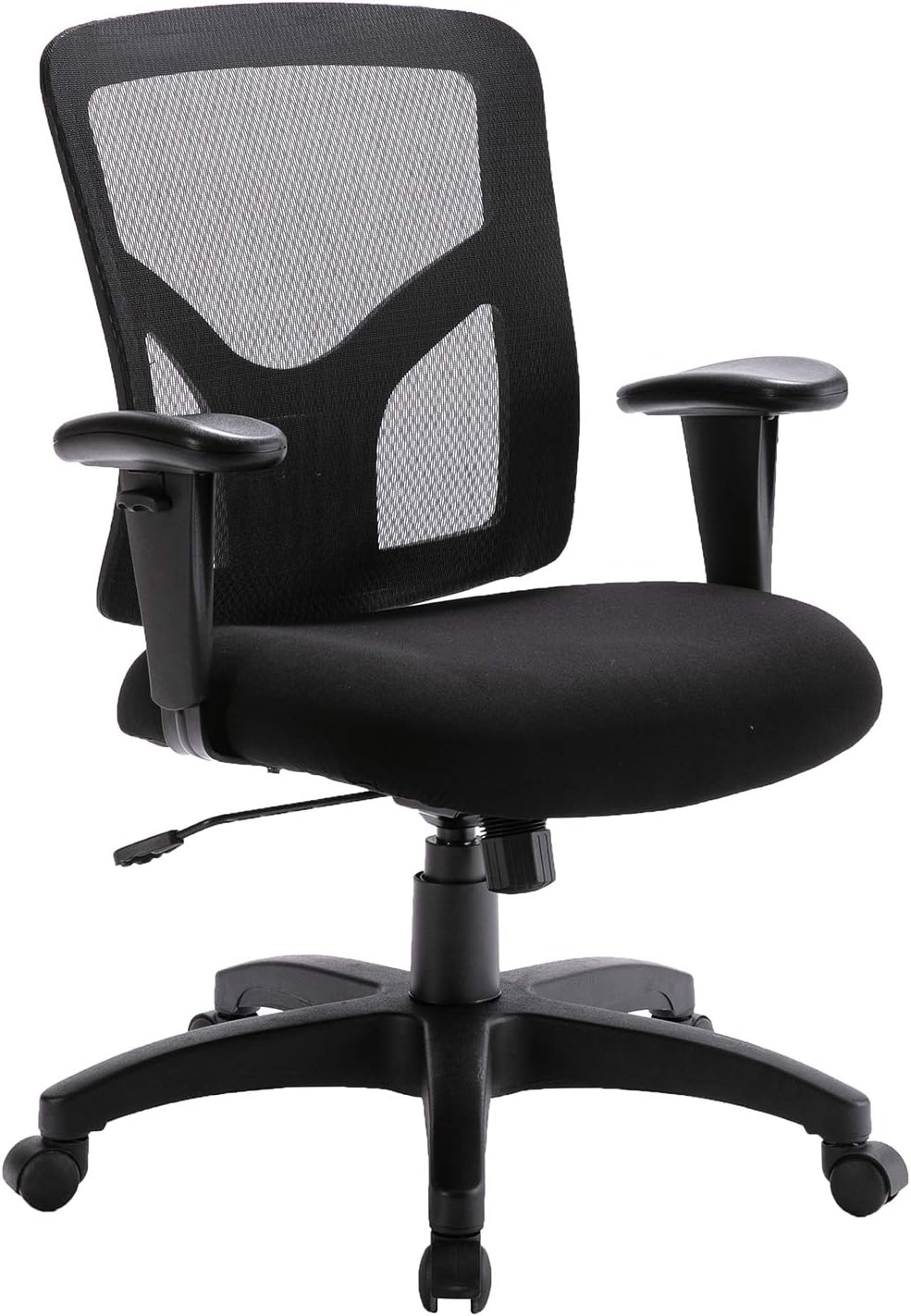 Mesh Office Chair Swivel Mid Back Computer Desk Task Chair Ergonomic Design