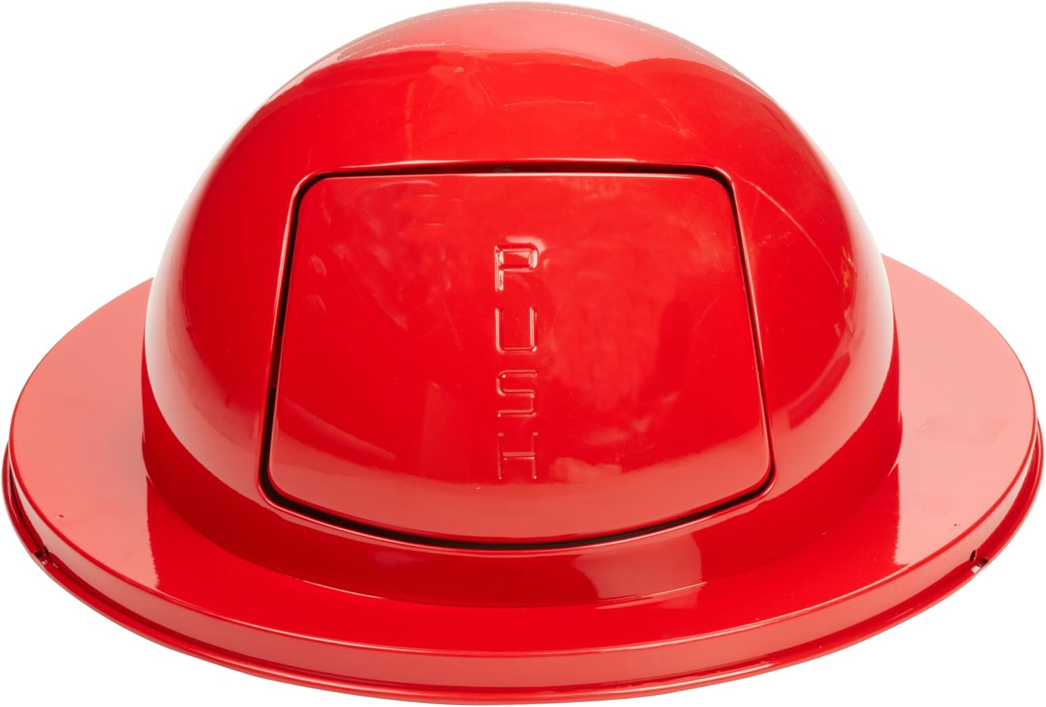 Rubbermaid Commercial Products FG1855BK Dome Trash Can Swing Lid, Black, Round