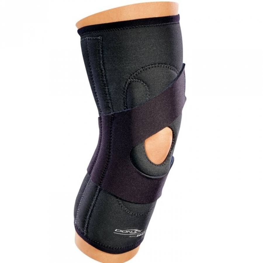 DonJoy Hinged Lateral J Patella Tracker (XLarge - Right - Drytex)
