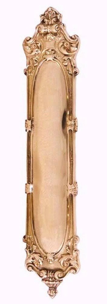 Brass Accents Victorian Push Plate Finish: Polished Brass A05-P4450-605