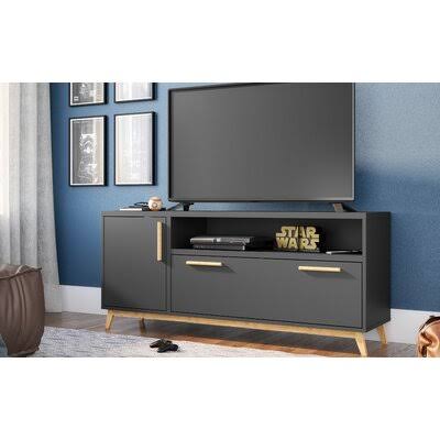 Scaggs TV Stand for TVs Up to 60x22 Corrigan Studio Color: Black