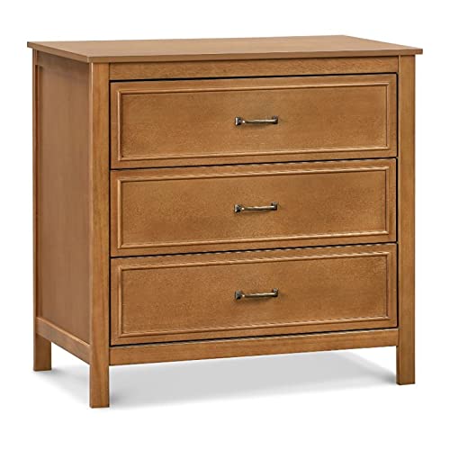 DaVinci Charlie 3-Drawer Dresser in White , 35x20x34 Inch (Pack of 1)