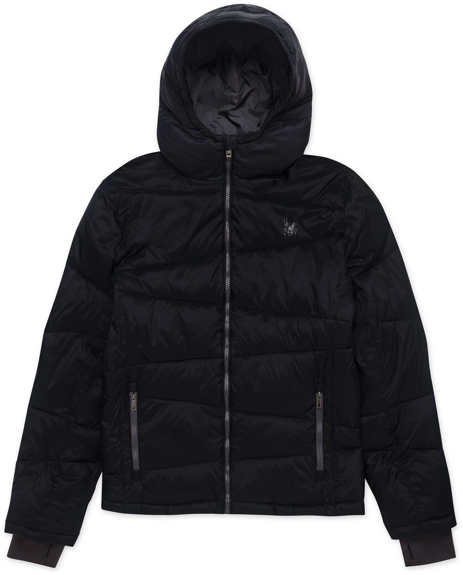 Spyder Nexus Nylon Puffer (Big Boys) Black Tonal L at Hautelook