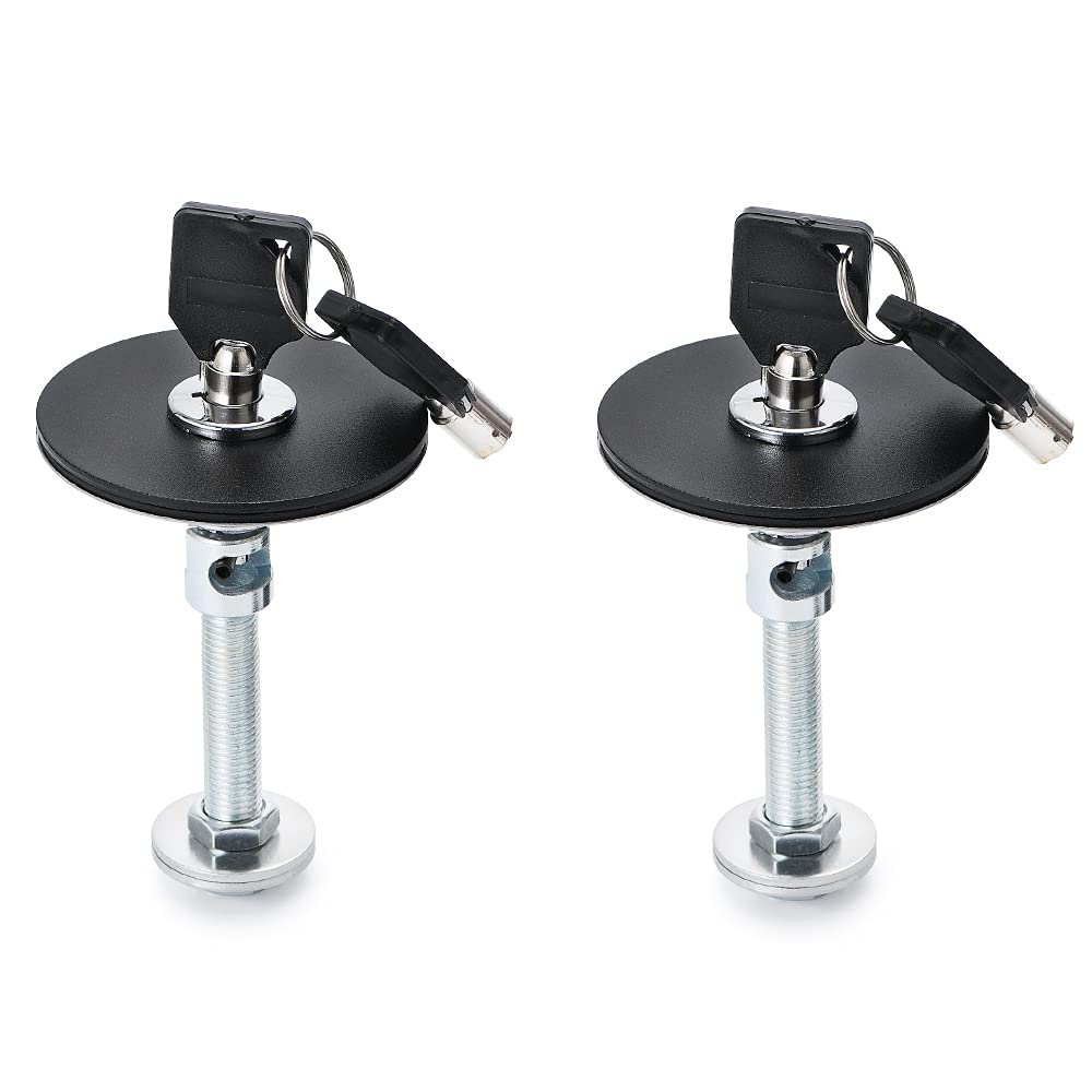 Hypertune Racing Engine Bonnet Flush Plus with Key Hood Pin Latch Kit Black