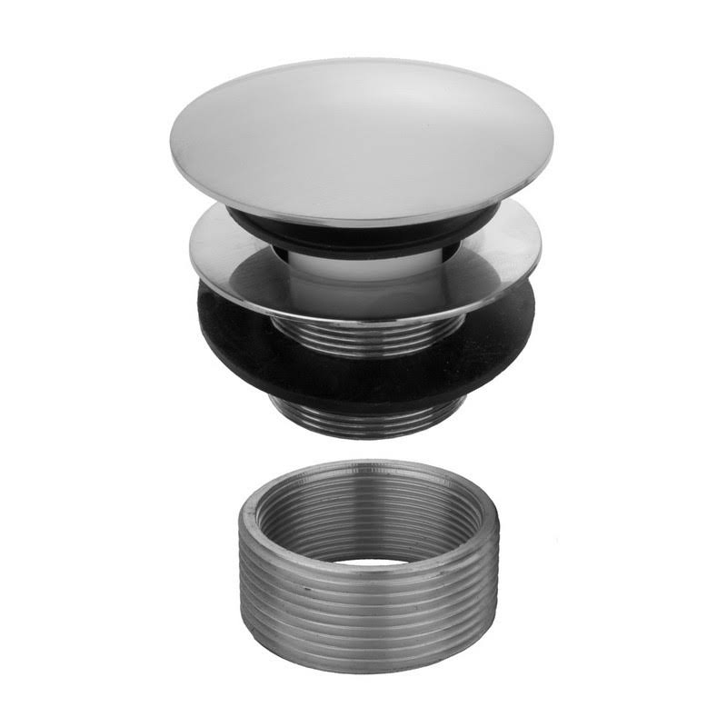 Jaclo 530-PCU Round Top Toe Control Tub Drain