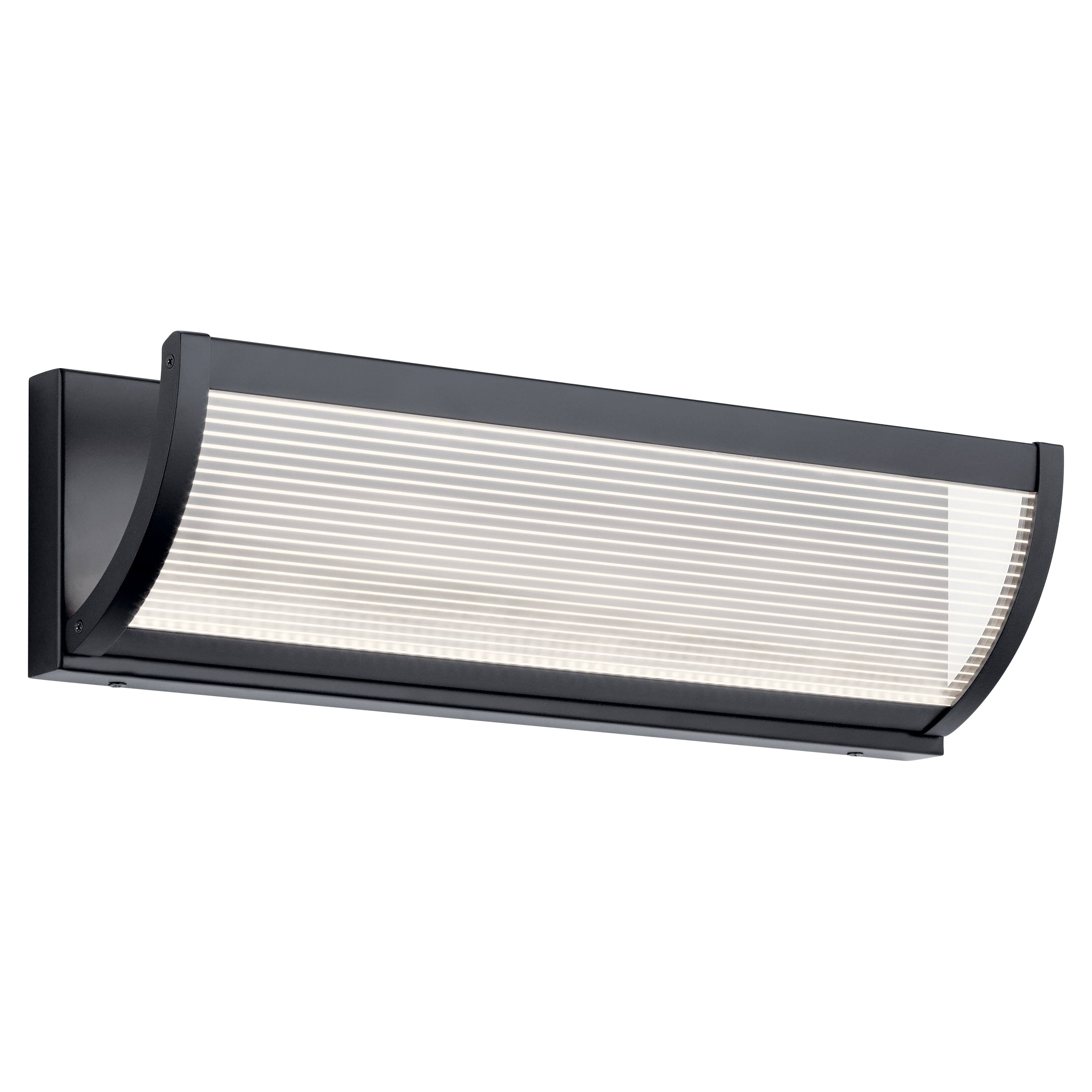 Elan Roone 19-inch LED Linear Bath Light Matte Black 85049MBK