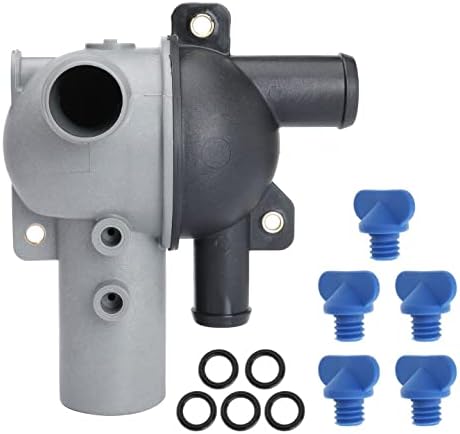 863631T1 Water Distribution Housing Assy Distributor with Drain Plug for Mercury for Mercruiser for Quicksilver Alpha Bravo 4.3 5.0 5.7 6.2 262 305 350 377 CID 383 V6 V8 Replace 863802T2 863444T2