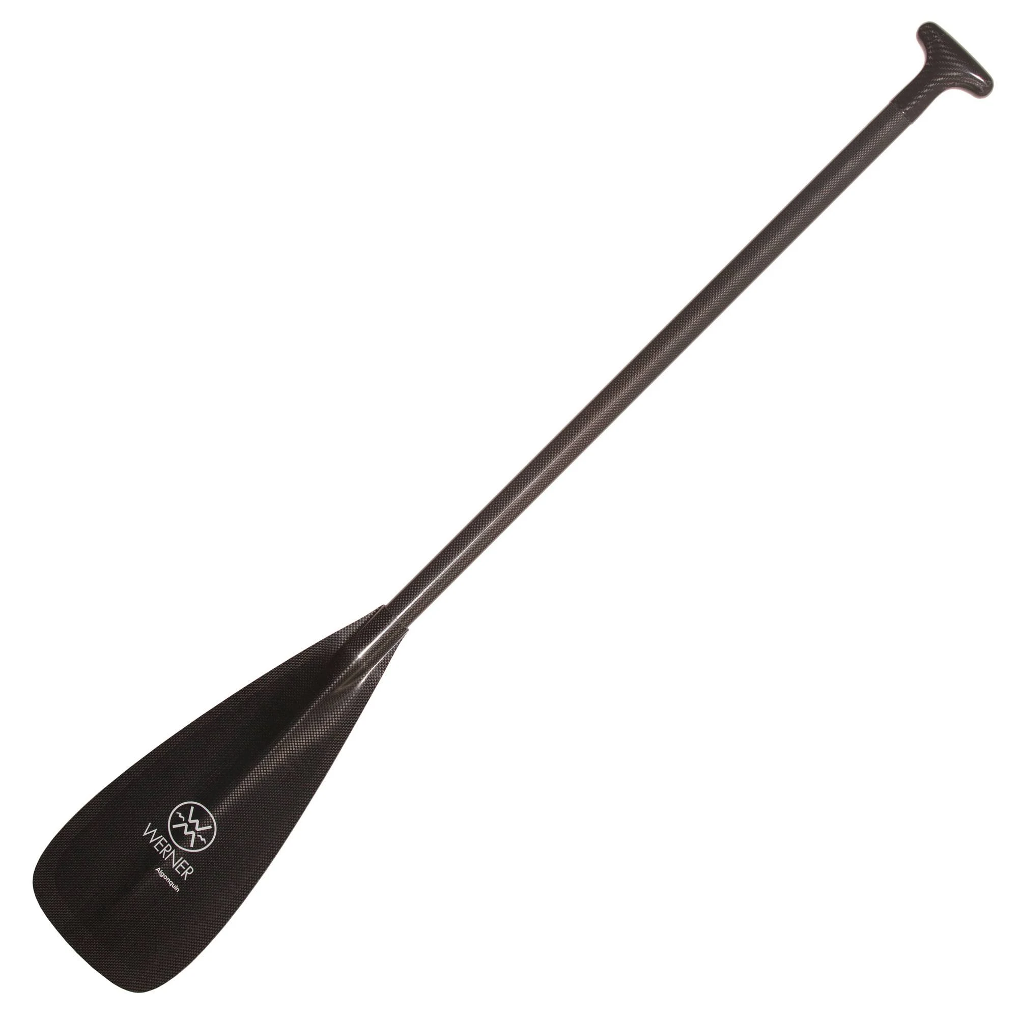 Black Werner Paddles Werner Algonquin Carbon Canoe Paddle - 56x22