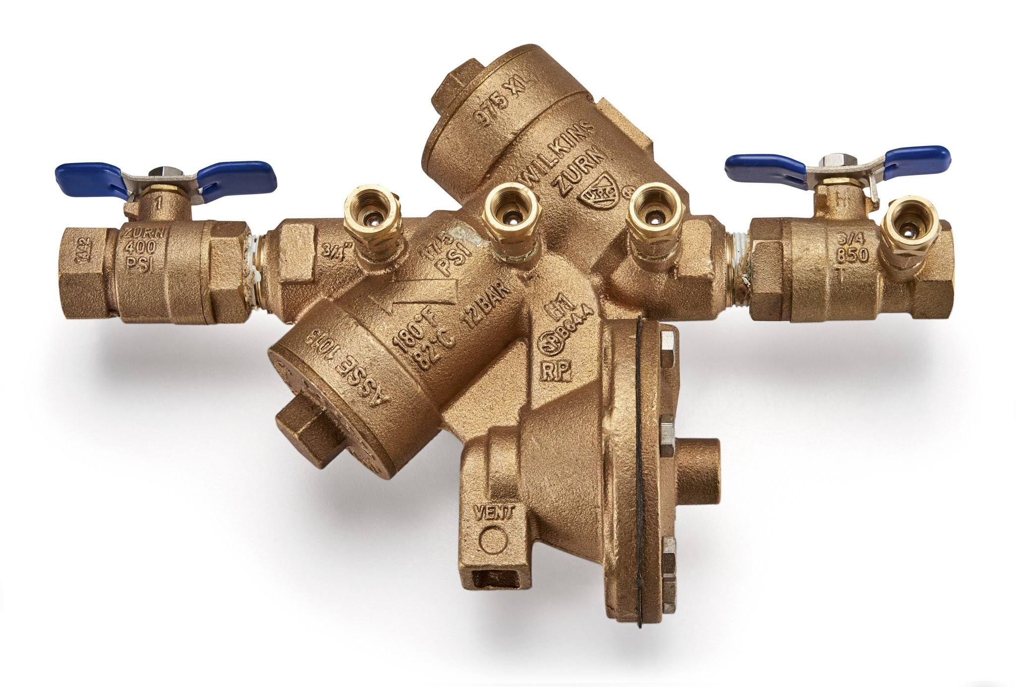 Zurn Wilkins 34-975XL Reduced Pressure Zone Backflow Preventer