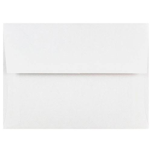 Jam Paper Cougar White Wove A6 (4 3/4 x 6 1/2) Invitation Closeout Envelopes -223312377 - 1000 per Pack