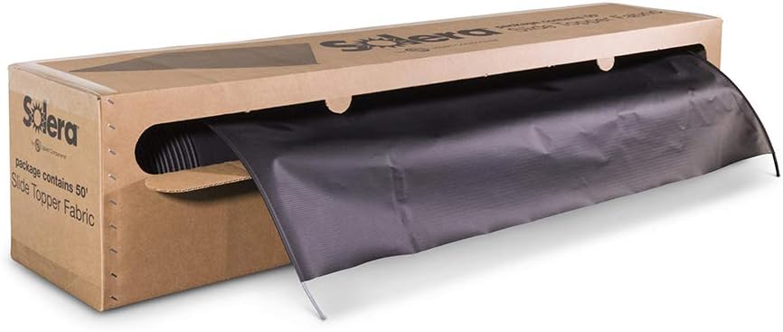 Universal Slide-Topper Replacement Cut-to-Fit Fabric for 5th Wheel RVs, Travel Trailers and Motorhomes