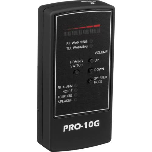 Spy-hawk Security Products PRO-10G Is The #1 GPS Tracker Finder and Law-Grade Counter Surveillance Bug Sweep - Newest Profession