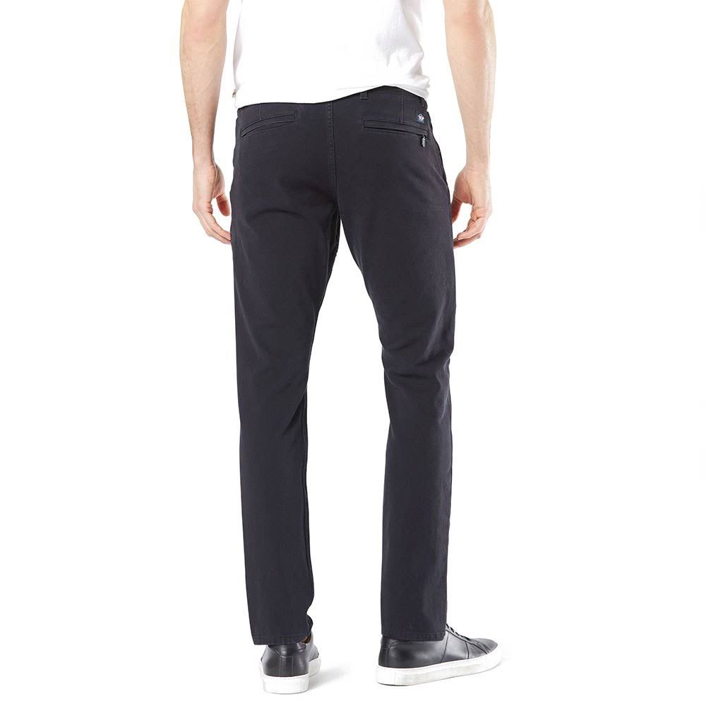 Dockers Alpha Khaki 360 Skinny Black 28 30