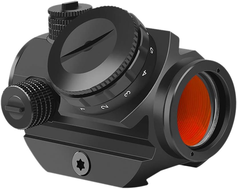 Feyachi RDS-22 Micro Red Dot Sight - 2 MOA Compact Red Dot Scope 1 x 22mm Pack of 2