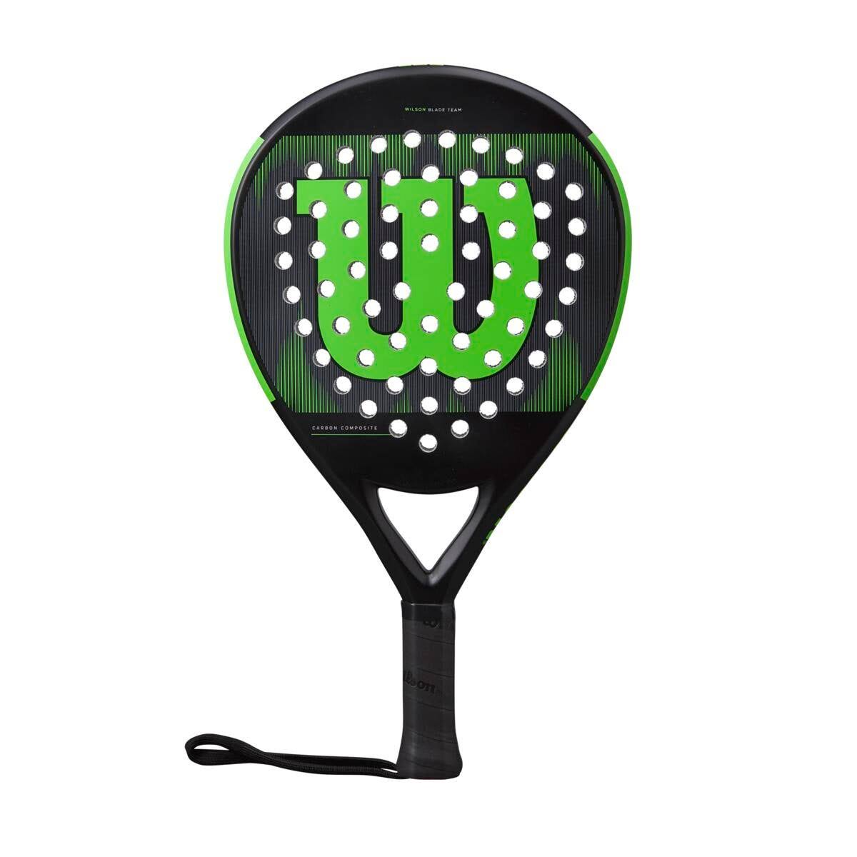 Wilson Blade Team Padel Paddle in Black / Green